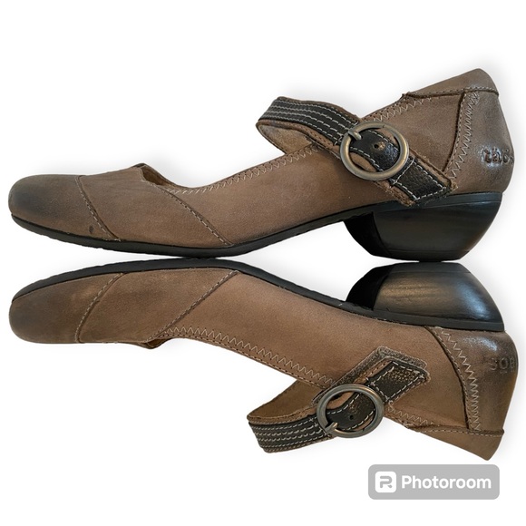 Taos leather Mary Jane shoes Sz 7.5 - Picture 6 of 14